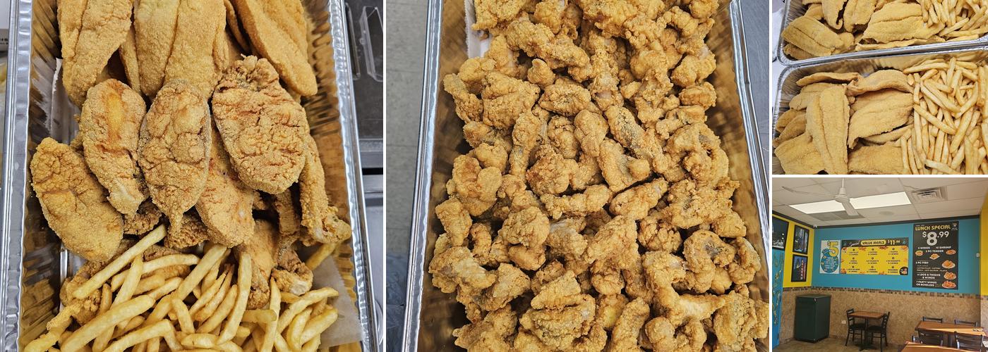 Sharks fish and chicken Menu