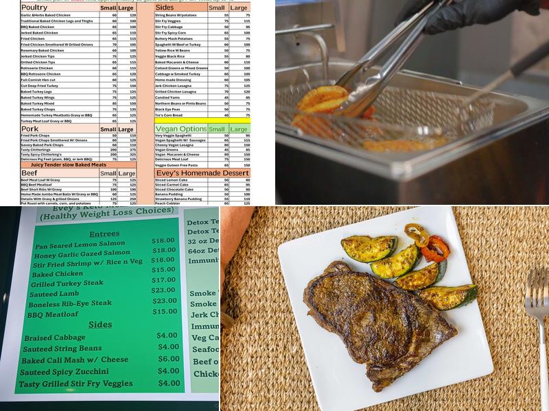 Splyt \N/ Half Kitchen (Soul Food Everyday) Menu