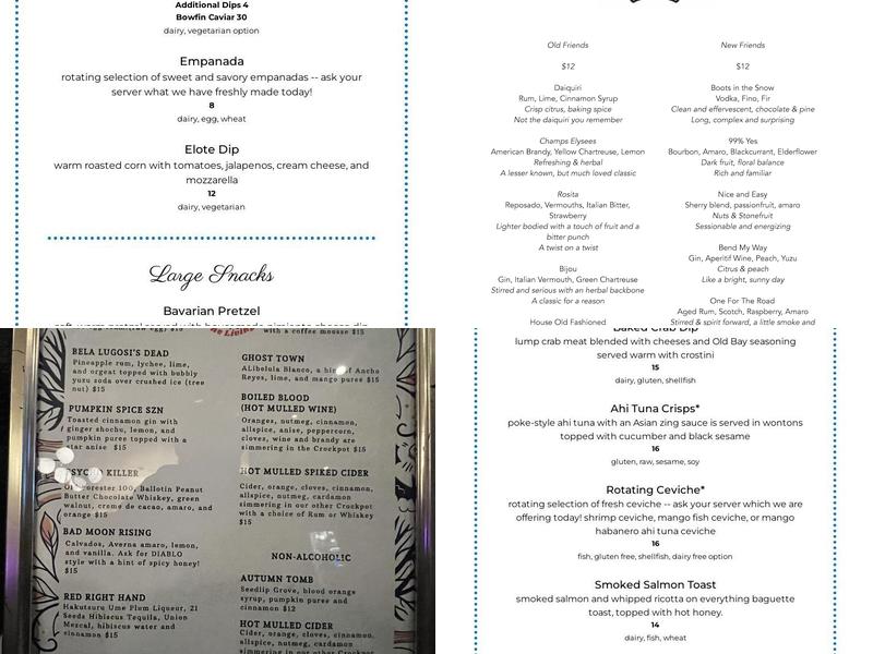 The Dandy Crown Menu