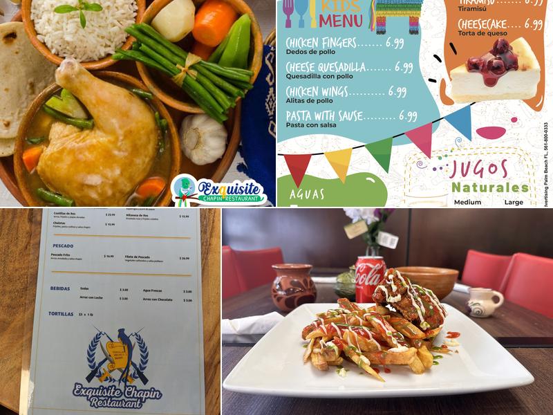 The Exquisite Table, Bar & Lounge Menu