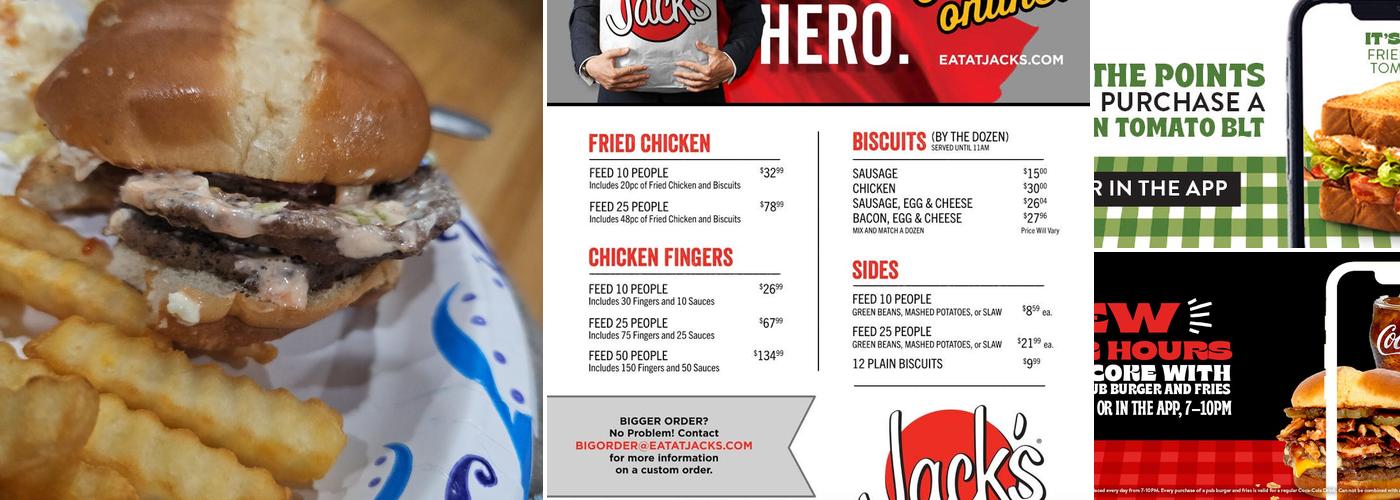 Jack's Menu