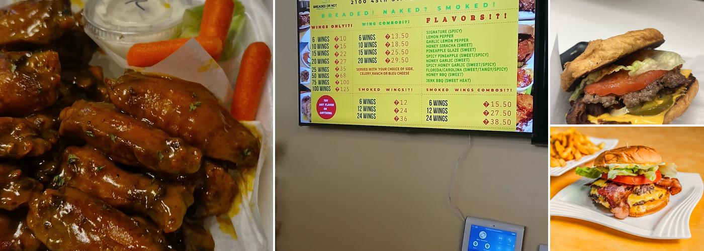 Breaded or Not!?! Menu