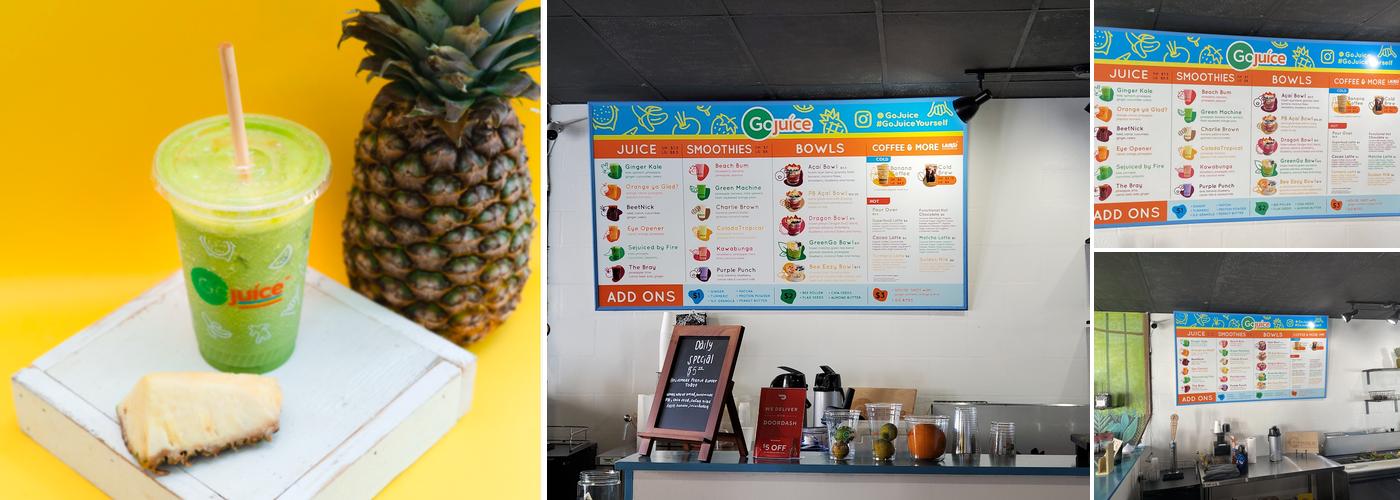 GoJuice Menu