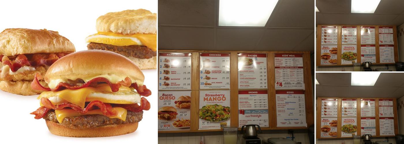 Wendy's Menu