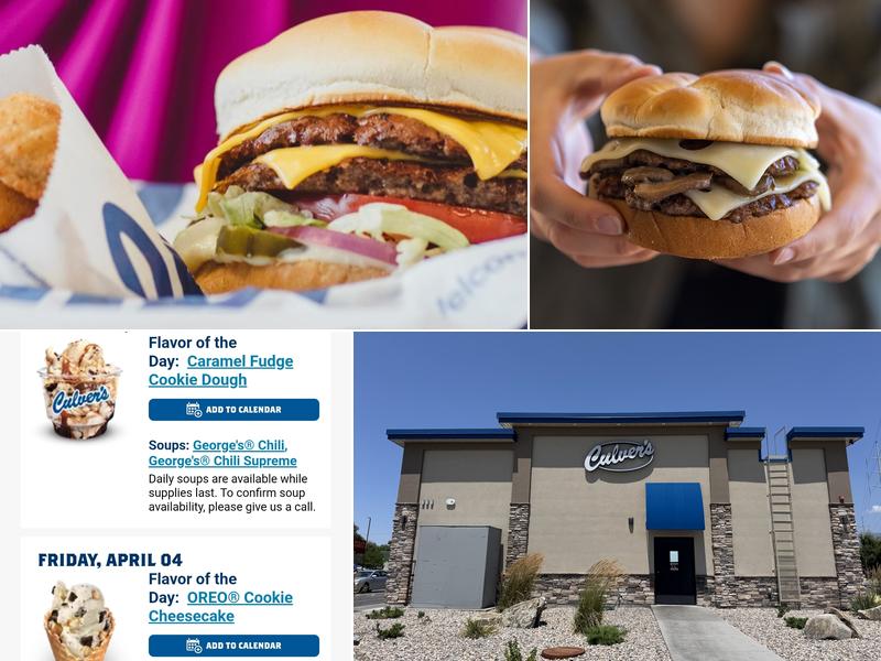Culver’s Menu