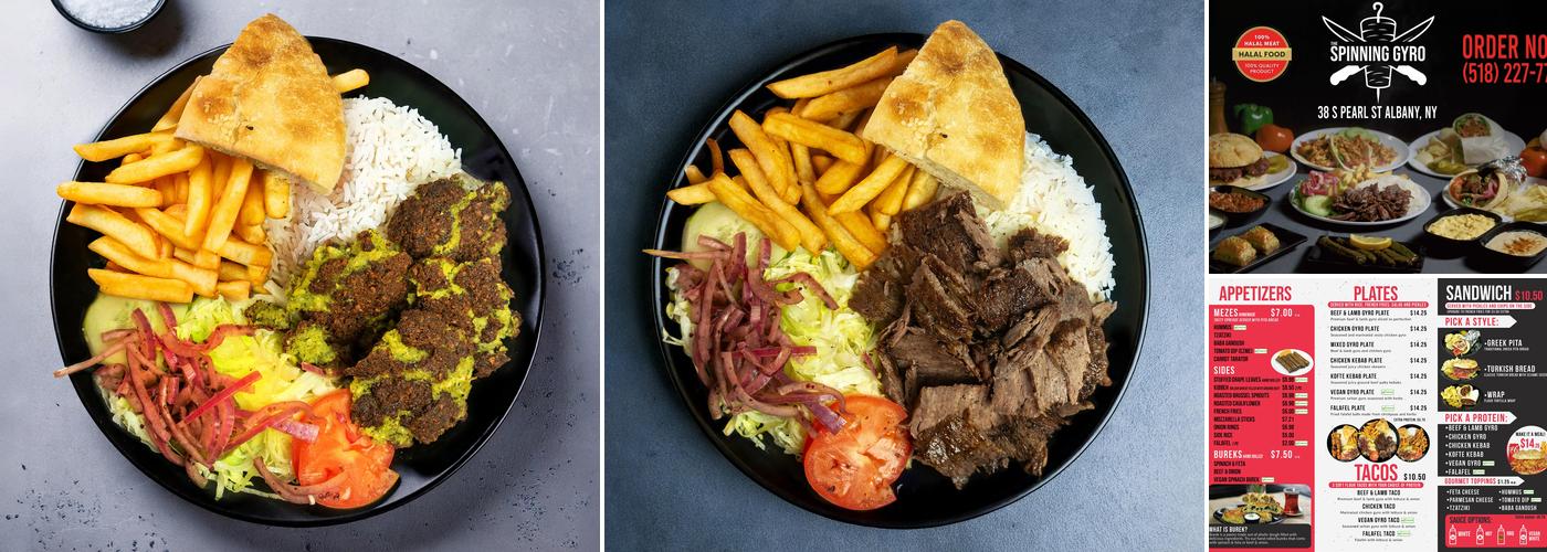 The Spinning Gyro Menu