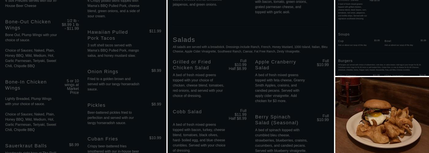 The Side Rail Menu
