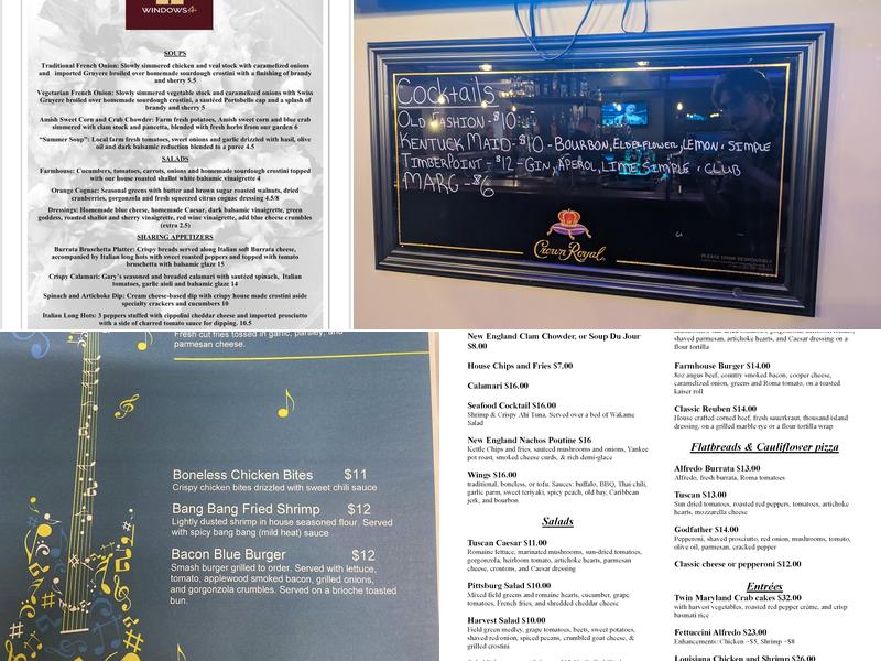 Windows on 4th Menu