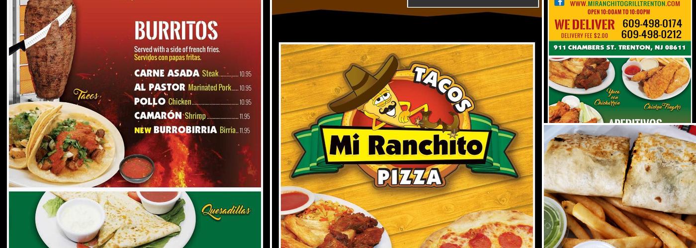 Mi Ranchito Pizza and Tacos Menu