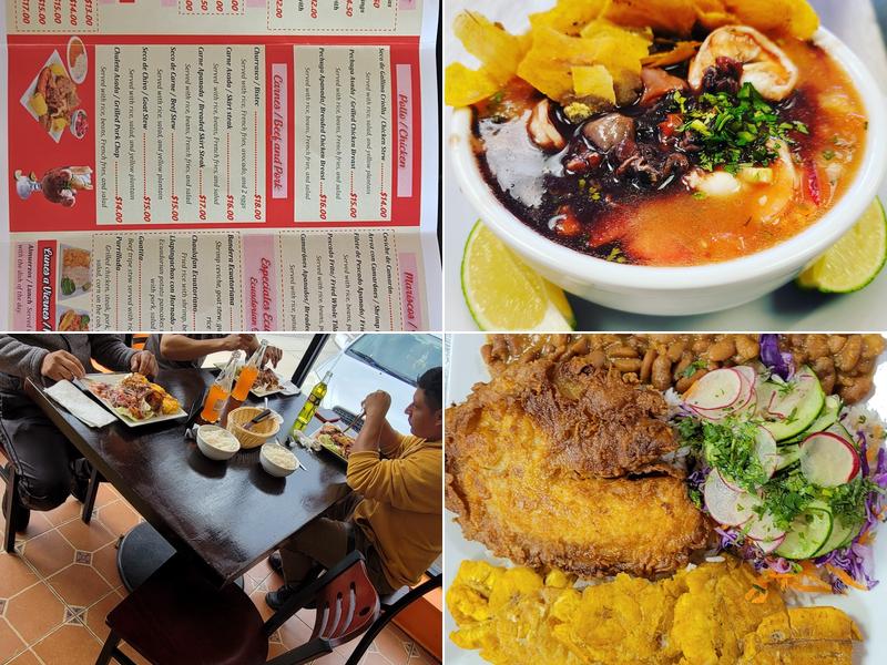 Palla Ecuadorian Flavor Menu