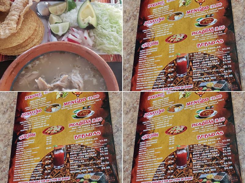 POZOLERIA IGUALA#2 Menu