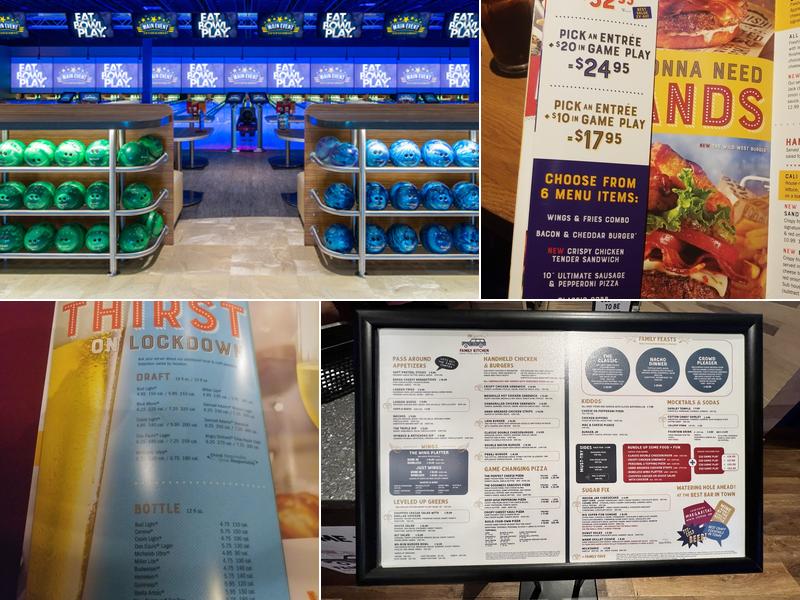 Main Event Orlando Menu