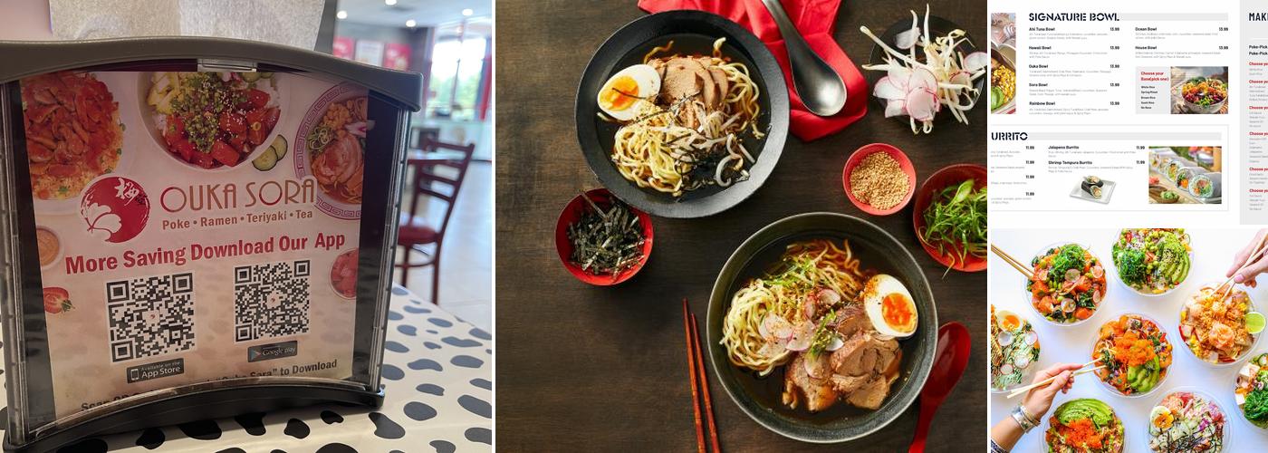Ouka Sora Ramen•Poke•Teriyaki•Tea Menu