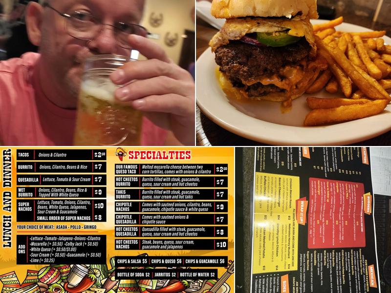 Dagas on Broadway Sports Bar Menu