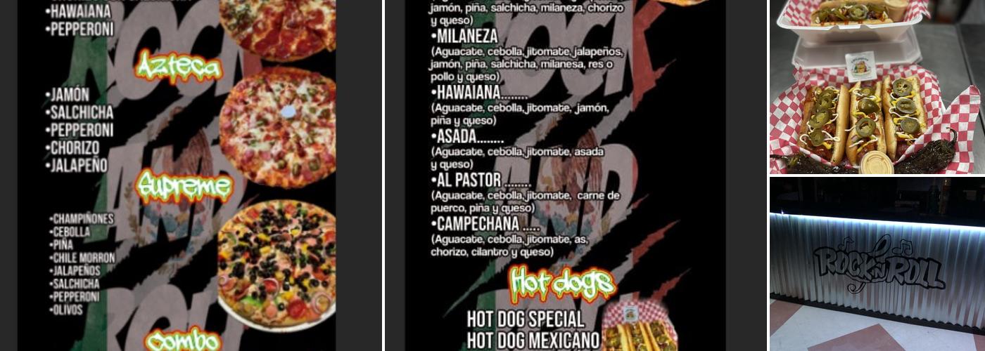 Chilangos Mexican pizzas Menu