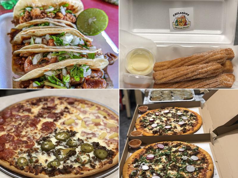 Chilangos Mexican pizzas