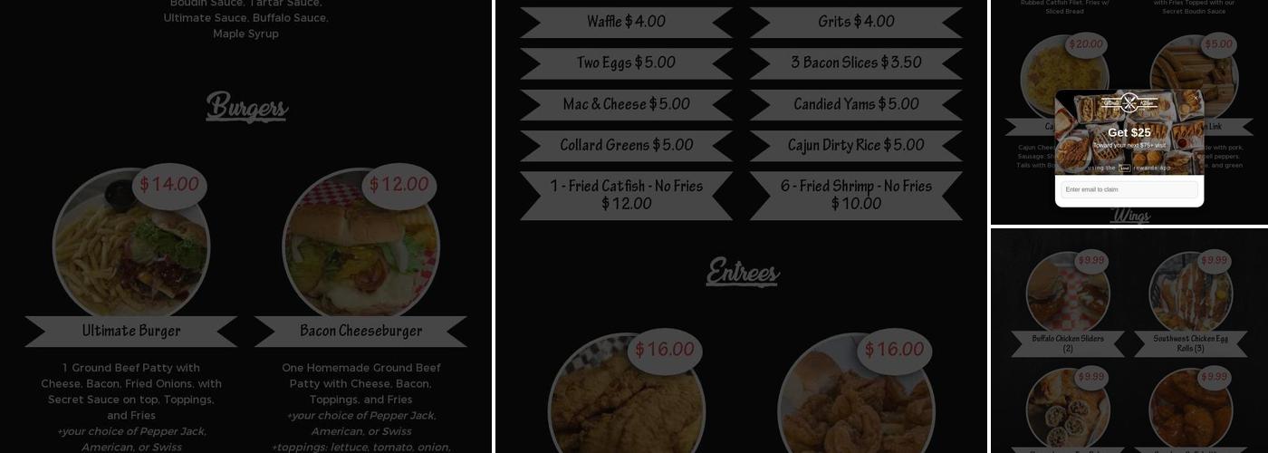 The Ultimate Kitchen Menu