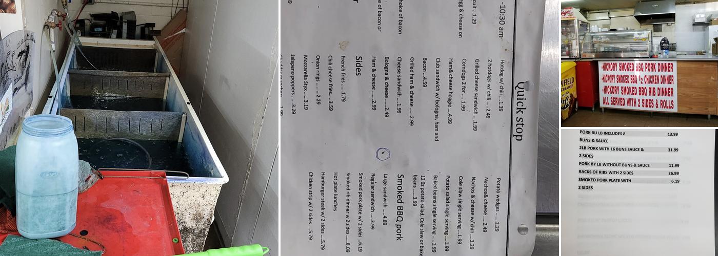 Quik Stop BBQ Market & Deli Menu