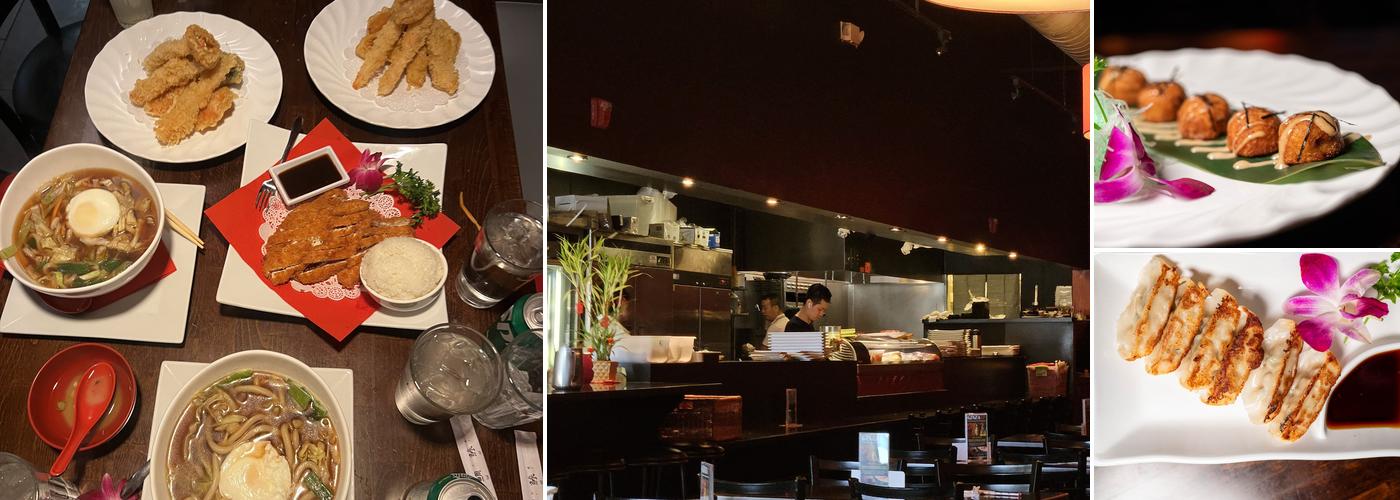 Ginza Japanese Restaurant Menu