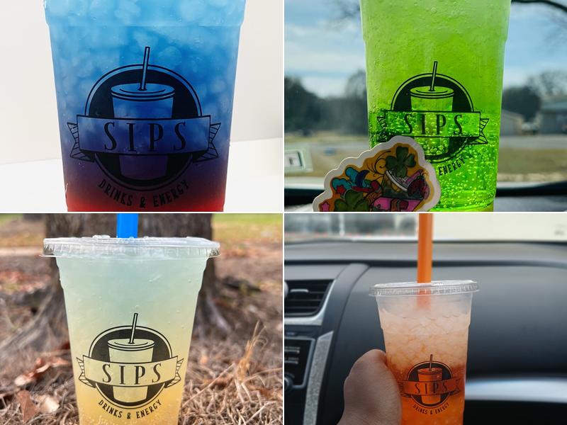 SIPS Drinks & Energy 208 Village St, Palestine