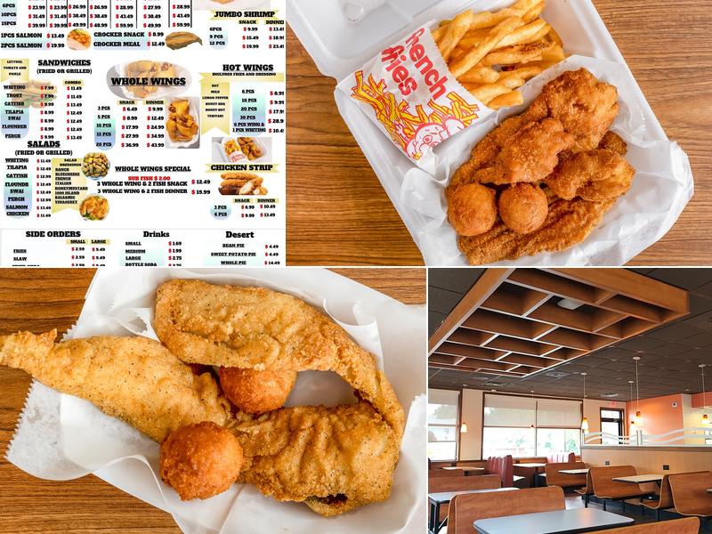 Ameen fish and wings Menu