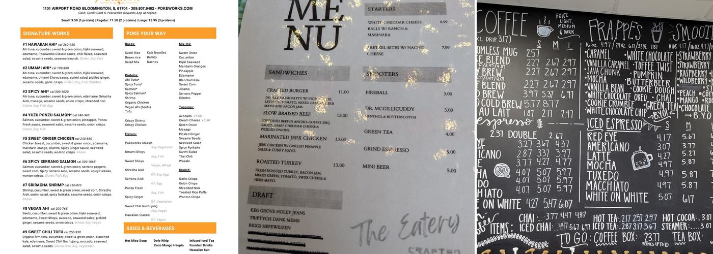 CRAFTED The Bar Menu