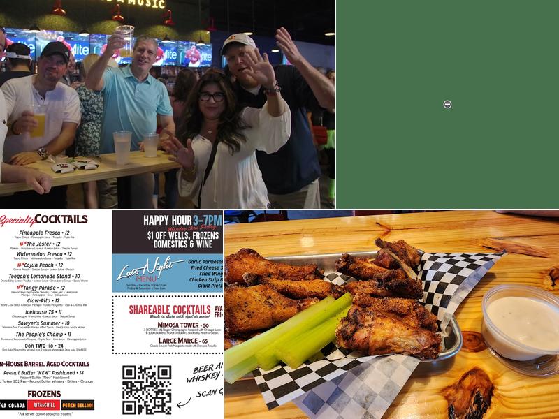 Sawyer Park Icehouse Menu