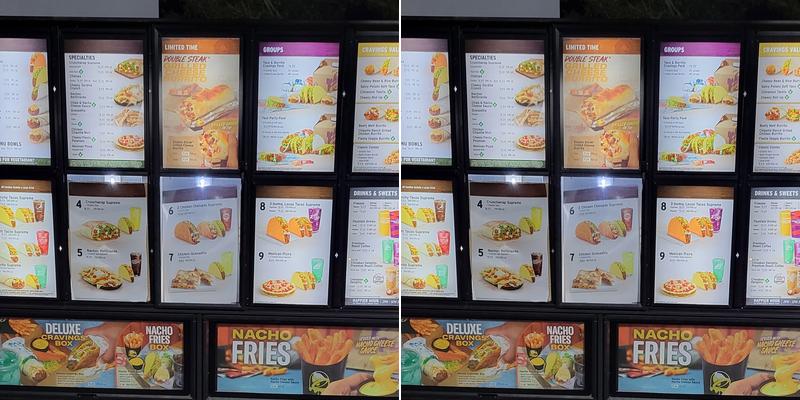 Taco Bell Menu