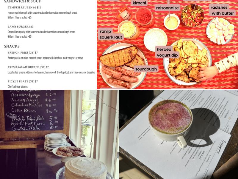 Drifter Ferments Menu