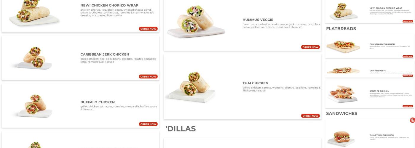 Tropical Smoothie Cafe Menu