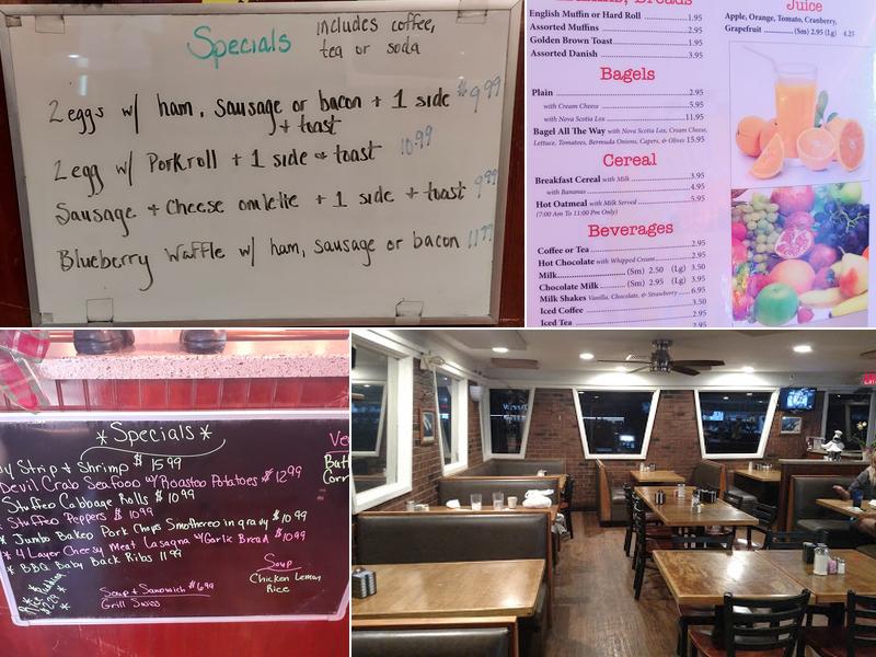 Uncle Joe's New York Diner Menu