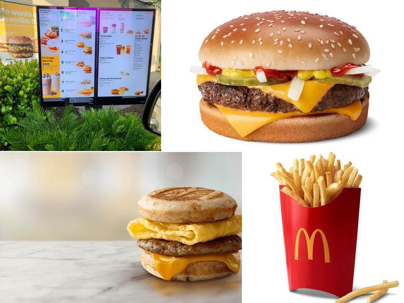 McDonald's Menu