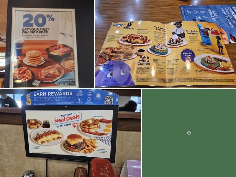 IHOP Menu