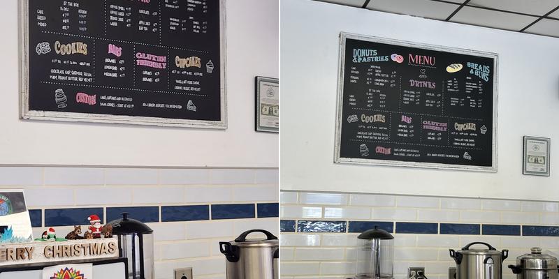 Bittner’s Bakery Menu