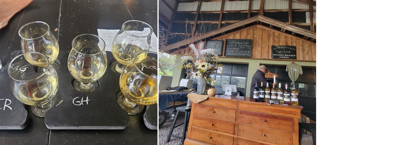 Branch Bender Cidery Menu