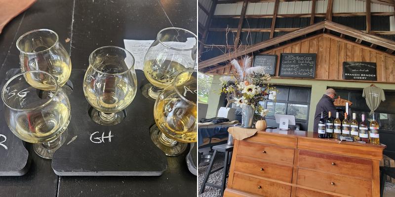 Branch Bender Cidery Menu