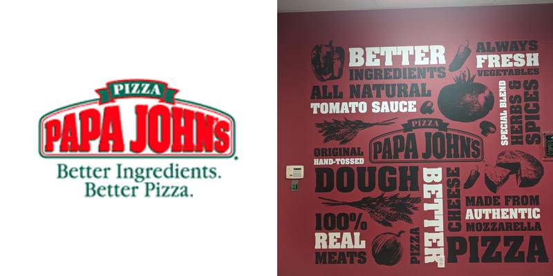 Papa Johns Pizza Menu