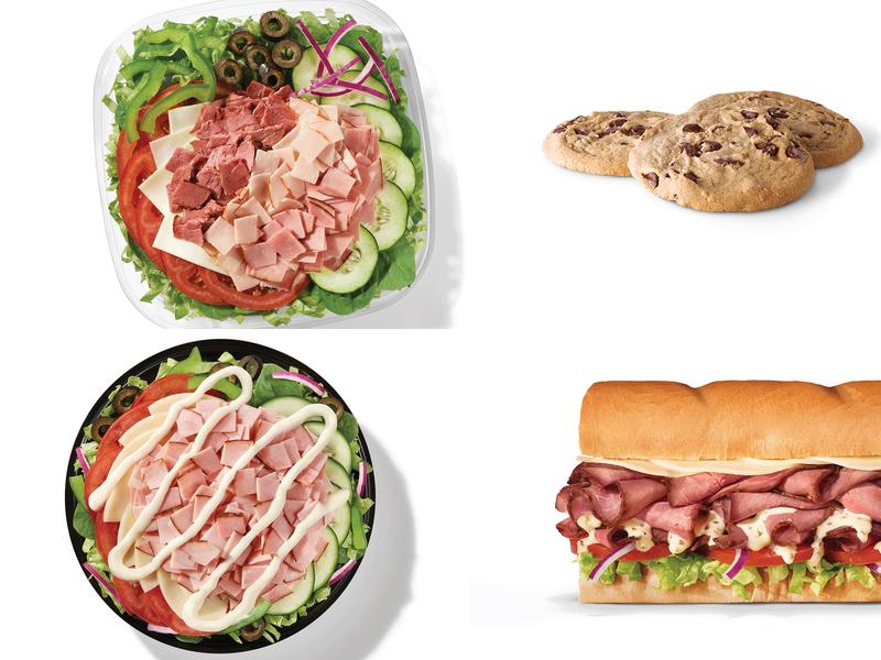 Subway Menu