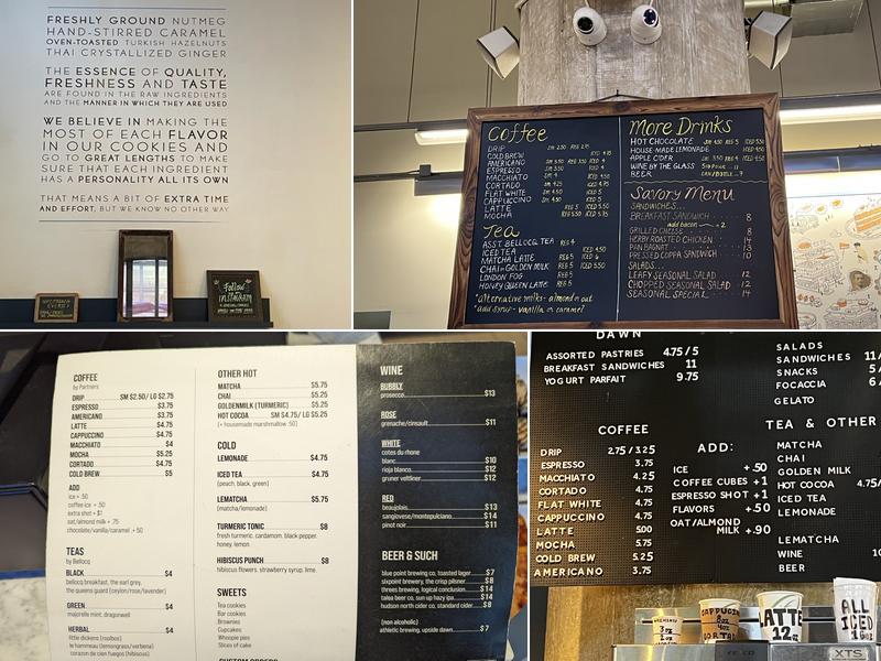 Dawn’s Til Dusk Menu
