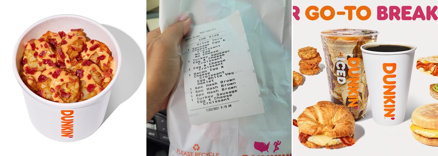 Dunkin' Menu