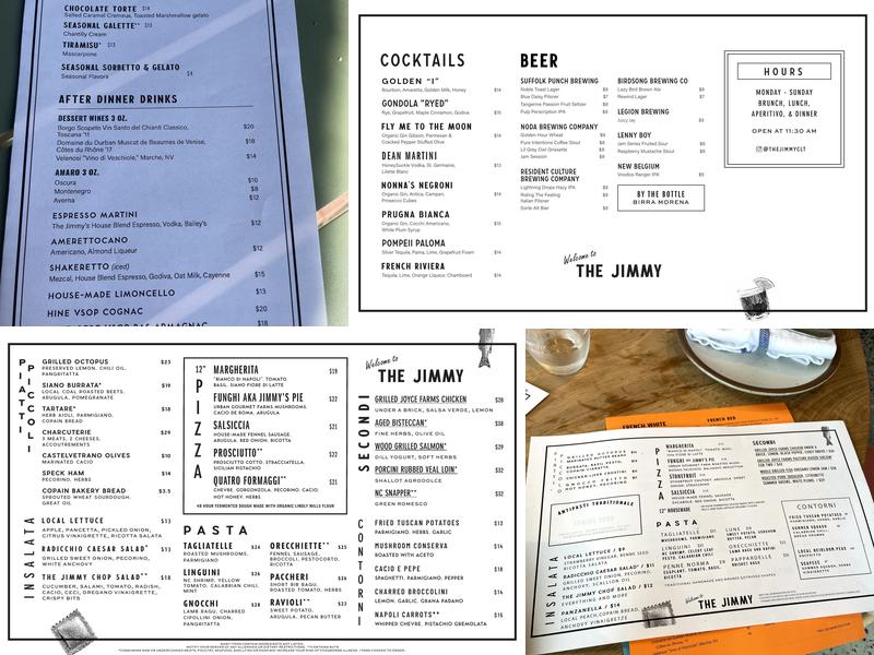 The Jimmy Menu