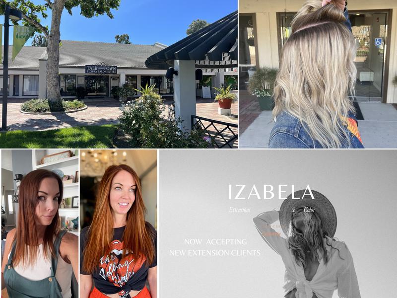 Izabela extensions & color