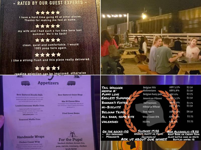 Le Chien Brewing Company Menu