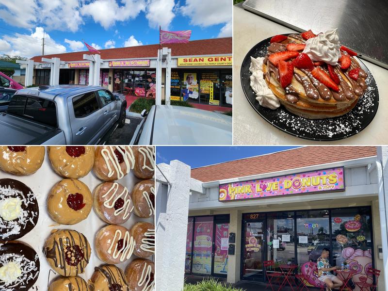 Pink Love Donuts and more