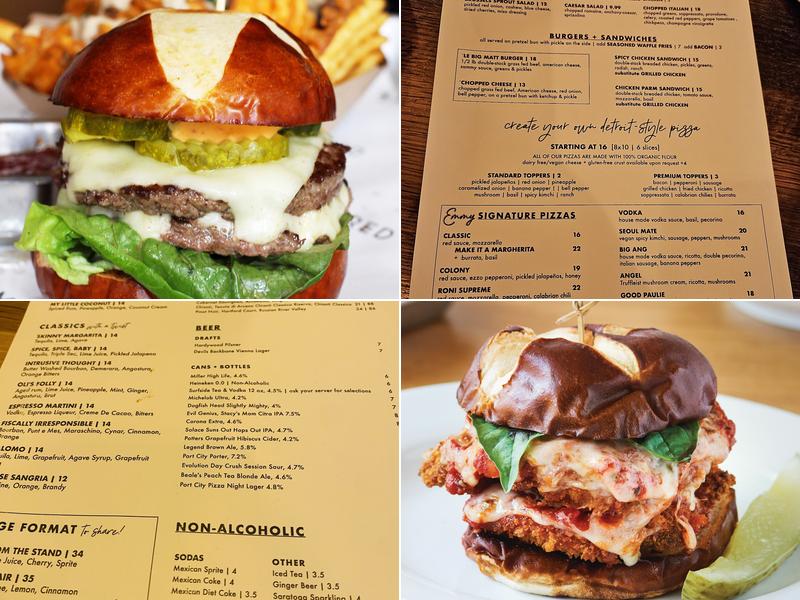 Emmy Squared Pizza: Old Town - Alexandria, Virginia Menu