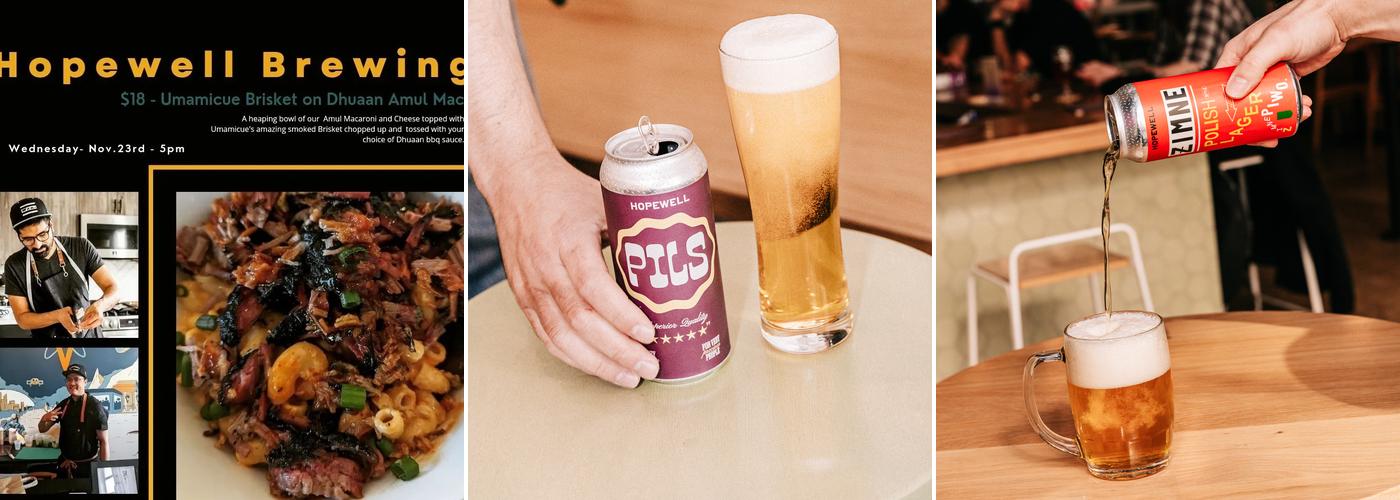 Hopewell Brewing Company Menu