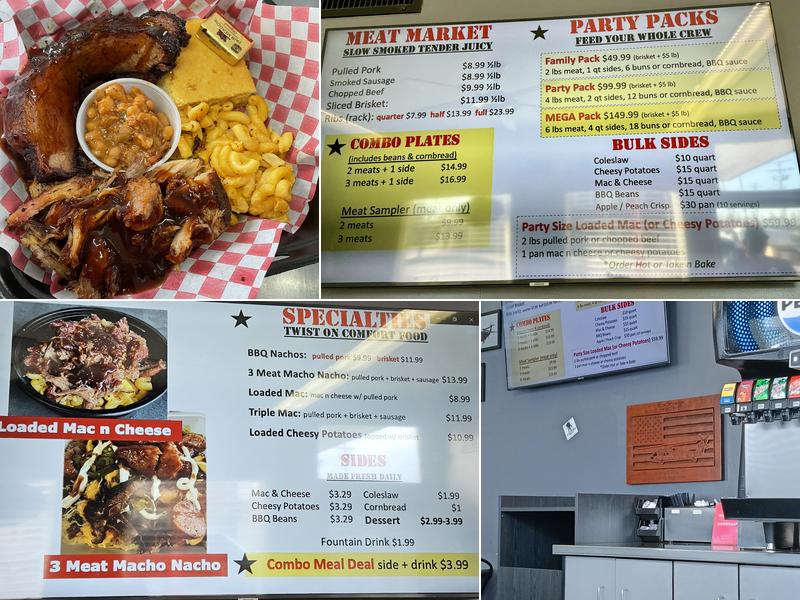 Blackhawk BBQ Pit Menu