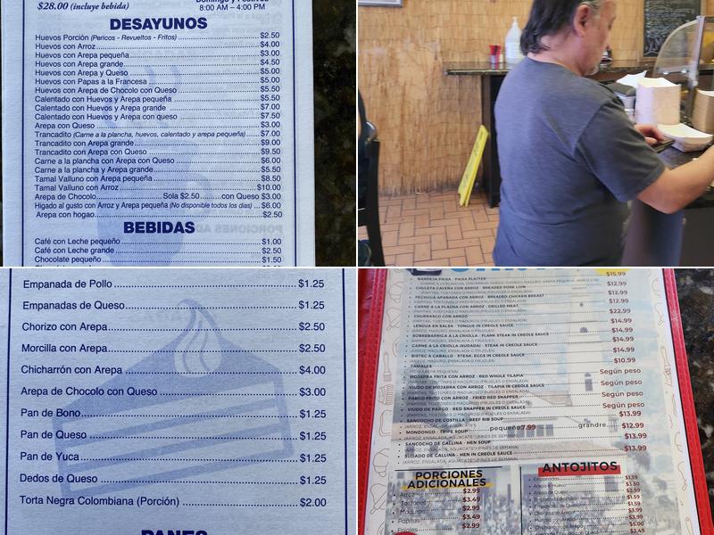 Mi Cali Bakery and Restaurant Menu