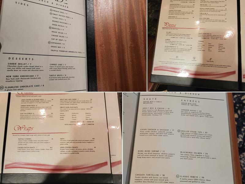 Verde Lounge Menu