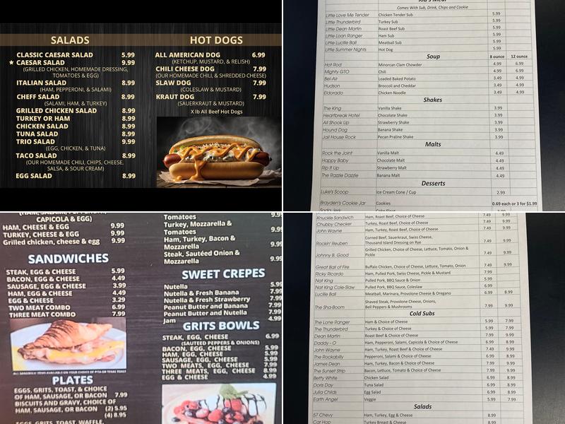 A Full Belly Deli Menu